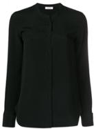 Mauro Grifoni Henley Collar Blouse - Black