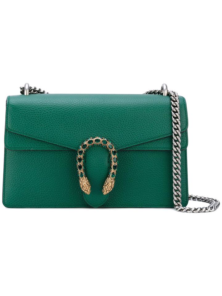 Gucci - Dionysus Bag - Women - Calf Leather - One Size, Green, Calf Leather