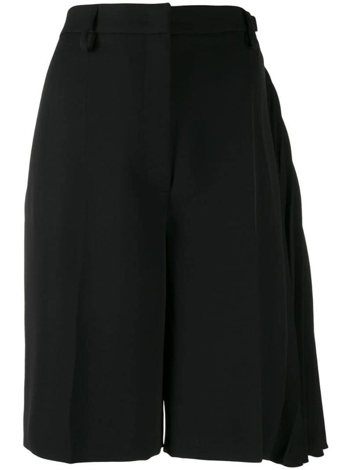 Prada High-waisted Tailored Shorts - Black
