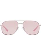 Vogue Eyewear Gigi Hadid Capsule Tinted Aviator Sunglasses - Pink