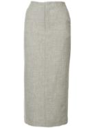 Georgia Alice Memory Pencil Skirt - Grey