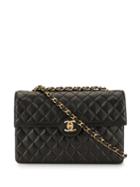 Chanel Pre-owned Paris Limited Quilted Cc Chain Shoulder Bag - Black