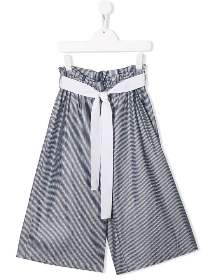 Simonetta Teen Paperbag Trousers - Blue