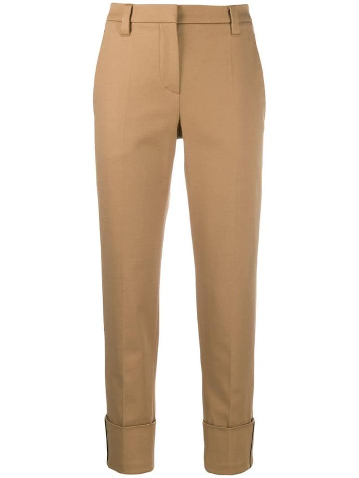 Brunello Cucinelli Straight Trousers - Neutrals