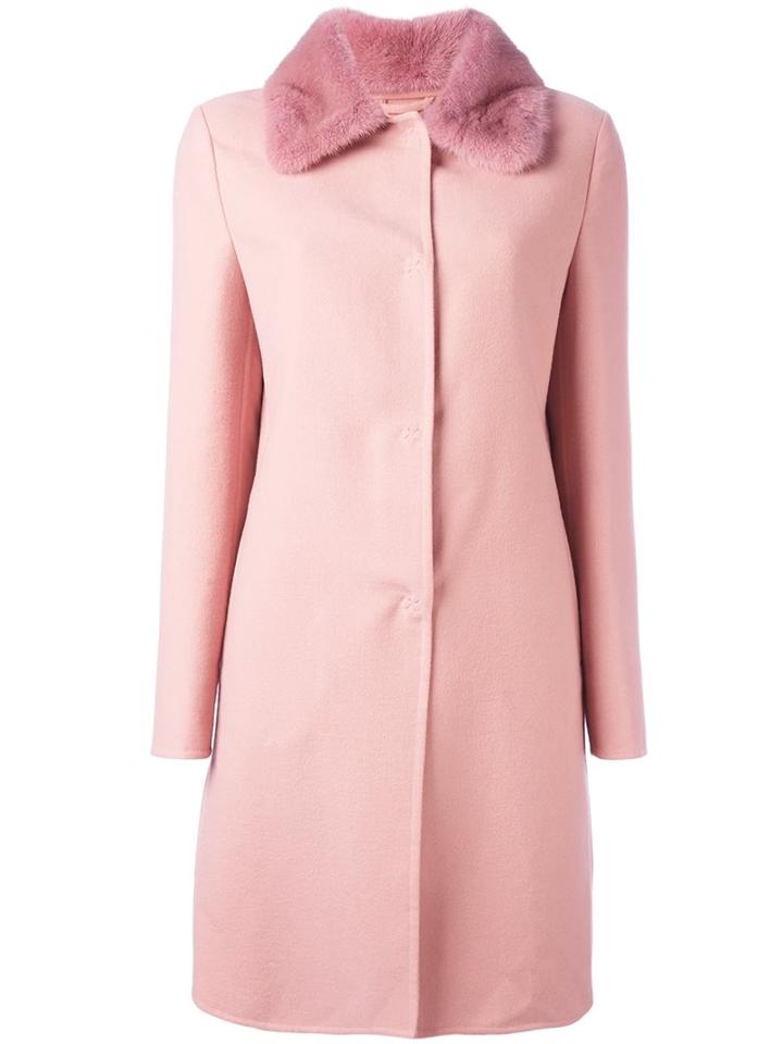 Ermanno Scervino Collar Detail Fitted Coat