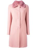 Ermanno Scervino Collar Detail Fitted Coat
