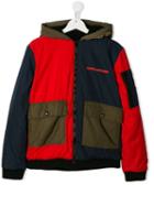 Little Marc Jacobs Teen Colour Block Jacket - Red