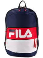 Fila Logo Print Backpack - Blue