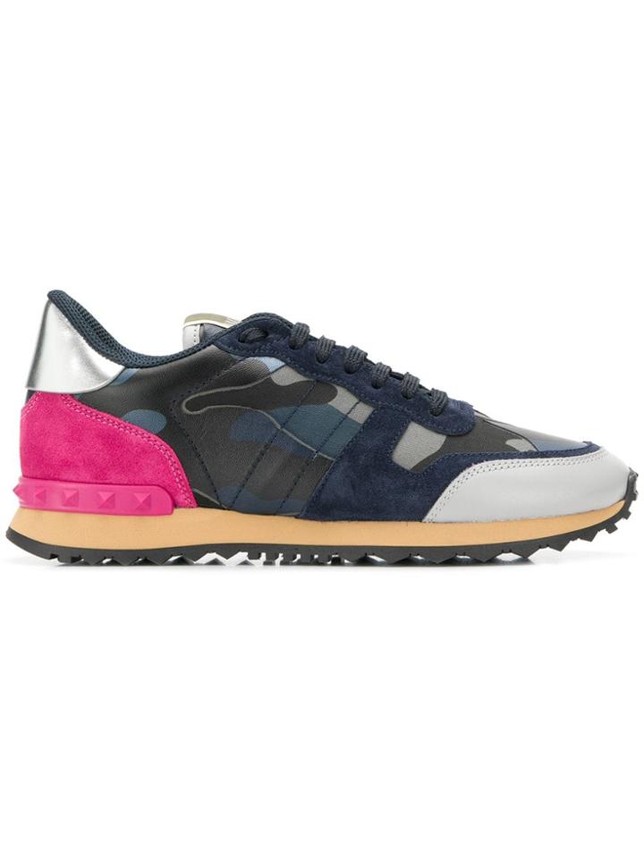 Valentino Valentino Qw2s0291gye H9m Militaire/bleu Furs &