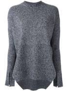 Scanlan Theodore Melange Shirt Tail Sweater