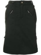 Christian Dior Vintage High-waisted Skirt - Black