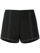 Georgia Alice 'b' Shorts, Women's, Size: 10, Black, Cotton/polyester/spandex/elastane/viscose