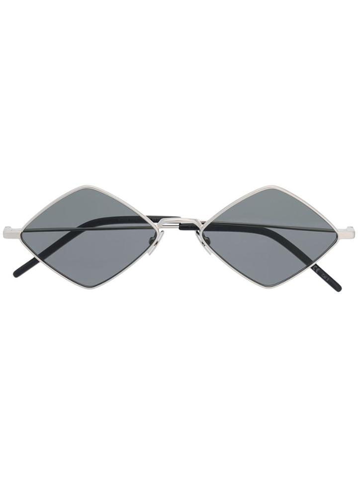Saint Laurent Eyewear New Wave Sunglasses - Silver