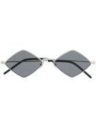 Saint Laurent Eyewear New Wave Sunglasses - Silver