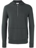 Maison Margiela Zip Front Hoodie, Men's, Size: 46, Black, Cotton