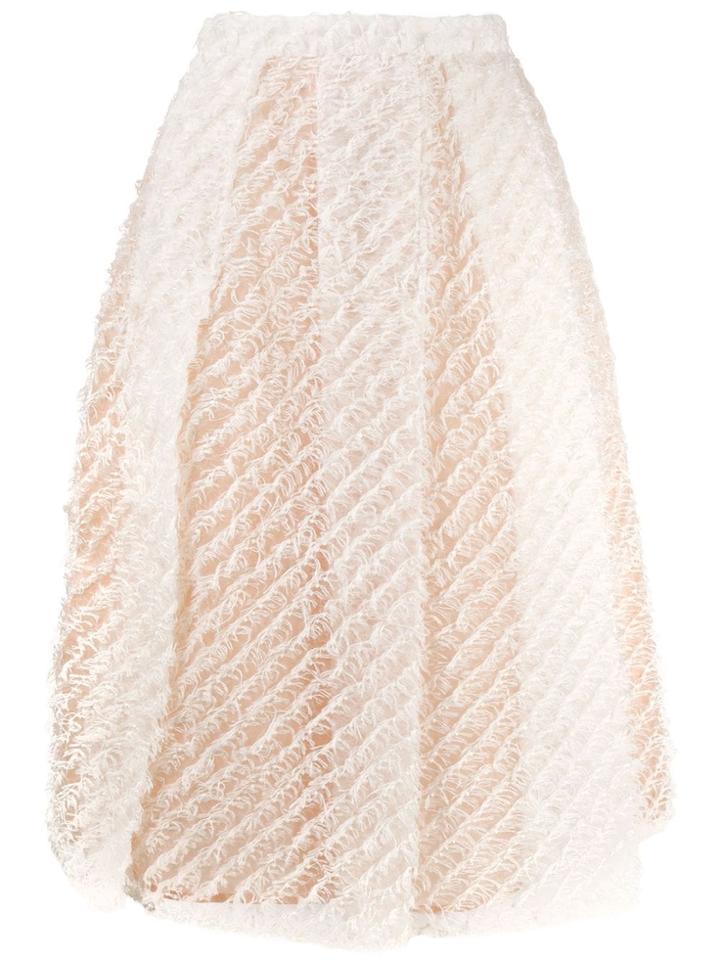 Nº21 A-line Fluffy Skirt - Pink