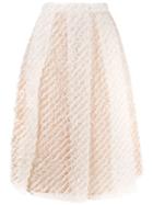 Nº21 A-line Fluffy Skirt - Pink