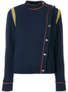 Etro - Military Jacket - Women - Cotton/polyamide/polyester/wool - 42, Blue, Cotton/polyamide/polyester/wool