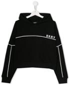Dkny Kids Teen Hooded Sweatshirt - Black