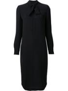 Ralph Lauren 'sheryl' Heavy Shirt Dress, Women's, Size: 6, Black, Silk