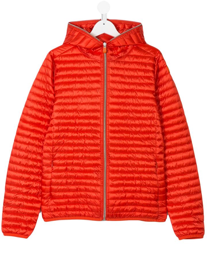 Save The Duck Kids Padded Jacket - Yellow & Orange
