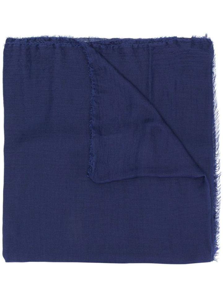 Faliero Sarti Sheer Scarf - Blue