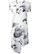 A.f.vandevorst - 'fonder' Dress - Women - Silk/lyocell - 38, White, Silk/lyocell
