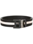Bally Reversible Belt, Men's, Size: 90, Black, Cotton/leather