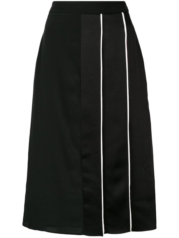 Givenchy Panelled Midi Skirt - Black