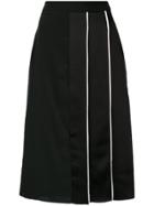 Givenchy Panelled Midi Skirt - Black