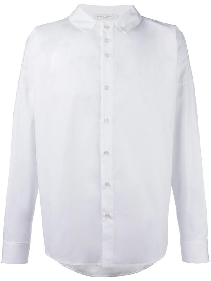 Lucio Vanotti Spread Collar Shirt - White