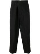 Joe Chia Dropped Crotch Trousers - Black