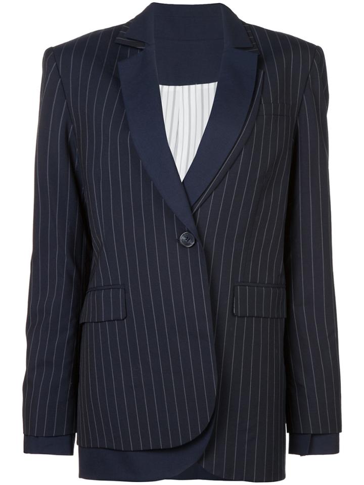 Monse Oversized Classic Blazer - Blue
