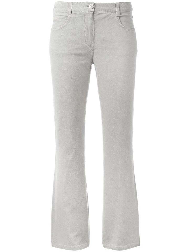 Chanel Pre-owned Flared Jeans - Grey