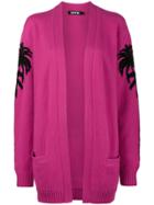 Adaptation Embroidered Cashmere Cardigan - Pink & Purple