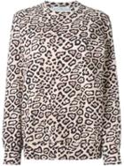 Givenchy Leopard Print Sweatshirt, Women's, Size: S, Nude/neutrals, Cotton