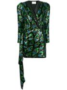 Giuseppe Di Morabito Sequined Pattern Mini Dress - Black