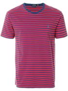 Polo Ralph Lauren Crew Neck Stripe T-shirt - Red