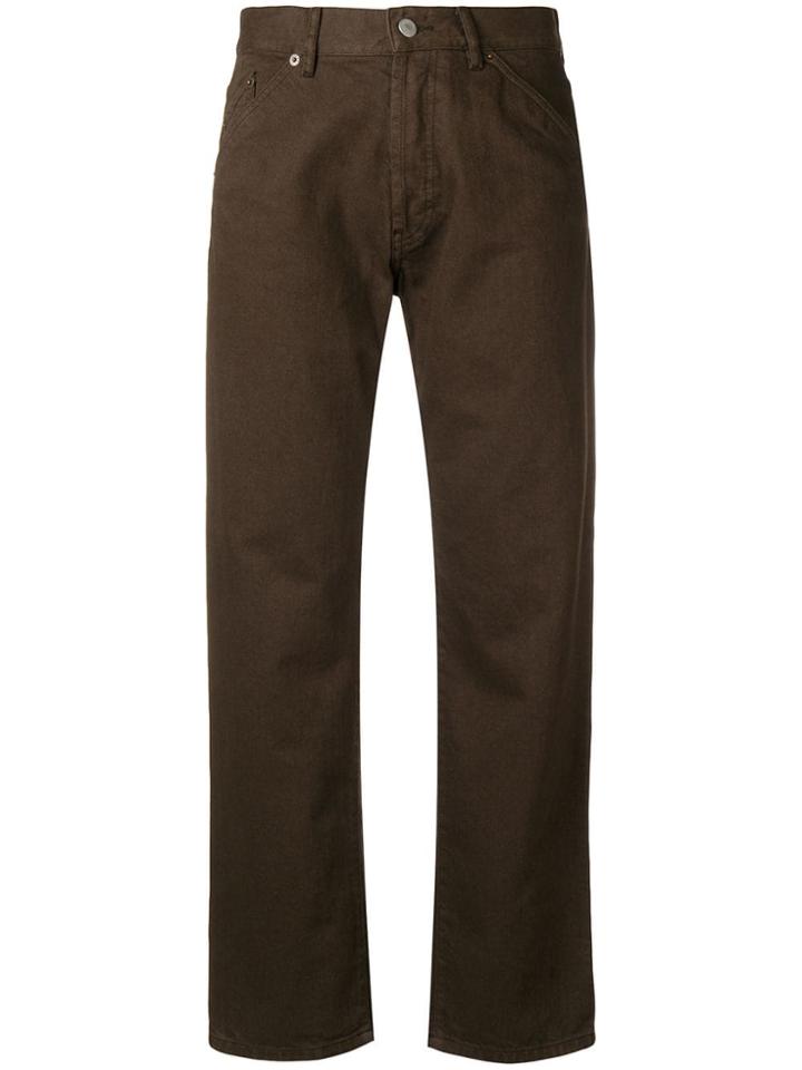 Jacquemus Straight Leg Trousers - Brown
