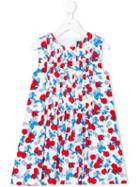 Oscar De La Renta Kids - Floral Print Dress - Kids - Cotton/polyester - 6 Yrs, White