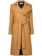 Aalto Single Breasted Coat - Brown