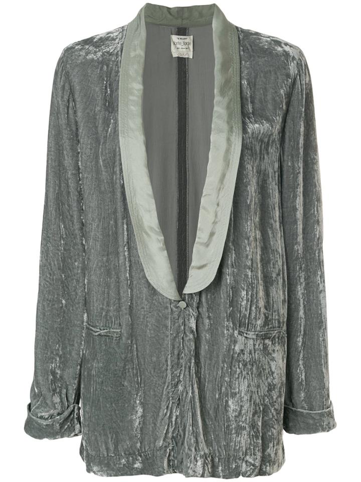 Forte Forte Velvet Blazer - Grey