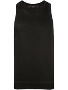 Mackintosh 0002 Knitted Vest Top - Black