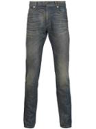 Maison Margiela Slim Fit Jeans, Men's, Size: 34, Blue, Cotton