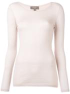 N.peal - Cashmere Superfine Round Neck Jumper - Women - Cashmere - Xl, Pink/purple, Cashmere