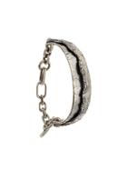 Tobias Wistisen Rifted Double Plated Bracelet - Metallic
