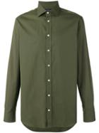 Joseph Button-up Shirt, Men's, Size: 41, Green, Cotton