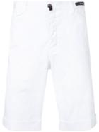 Pt01 - Bermuda Shorts - Men - Cotton/spandex/elastane - 48, White, Cotton/spandex/elastane