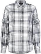 Robert Rodriguez Studio Pauline Plaid Shirt - Black