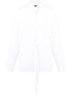 Juun.j Belted Waist Dress - White